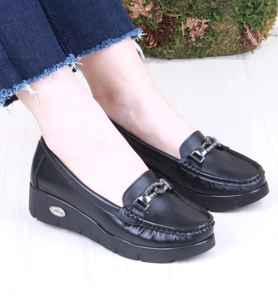 Fort 35515 Star Rahat Yumuşak Toka Detaylı Kadın Babet model görseli