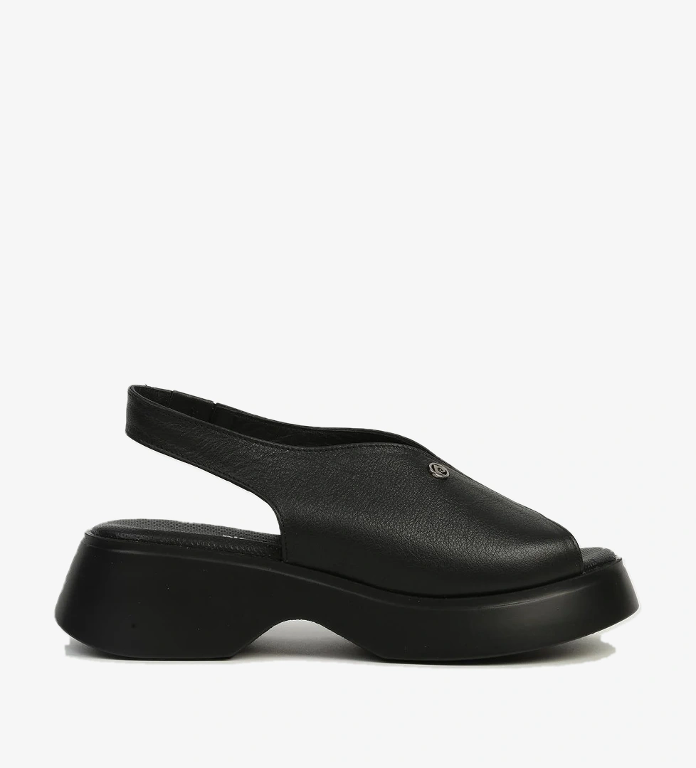 Siyah Kadın Topuklu Ayakkabı PC-7390