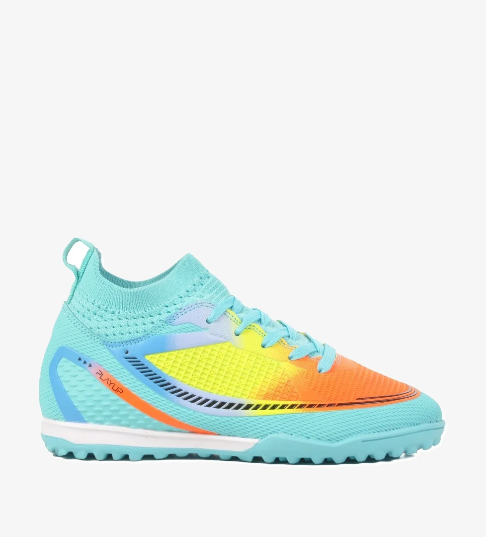 Mint Çoraplı Erkek Çocuk Halı Saha Ayakkabısı FH-251-141 F