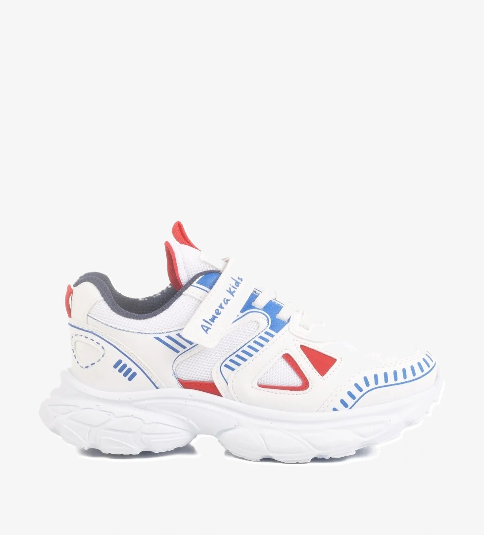 Ayakmod Cırtlı Fileli Unisex Çocuk Spor Ayakkabı 1500 F model görseli