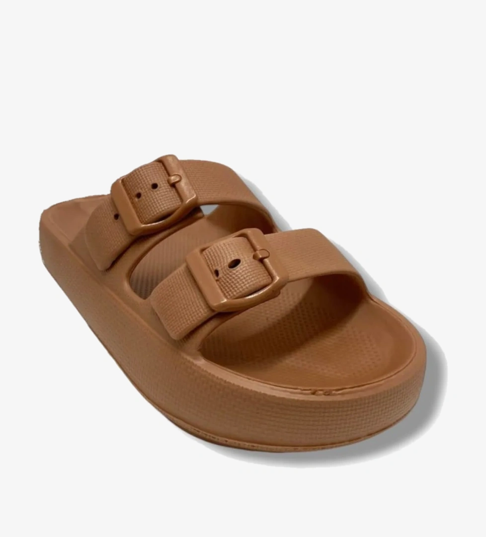 Akınal E282.Z.0000-25 Eva Çift Bant Anatomik Terlik 36-40