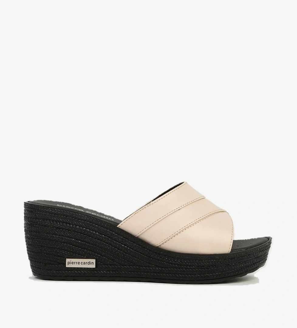Pierre Cardin Krem Kadın Terlik PC-7479 model görseli
