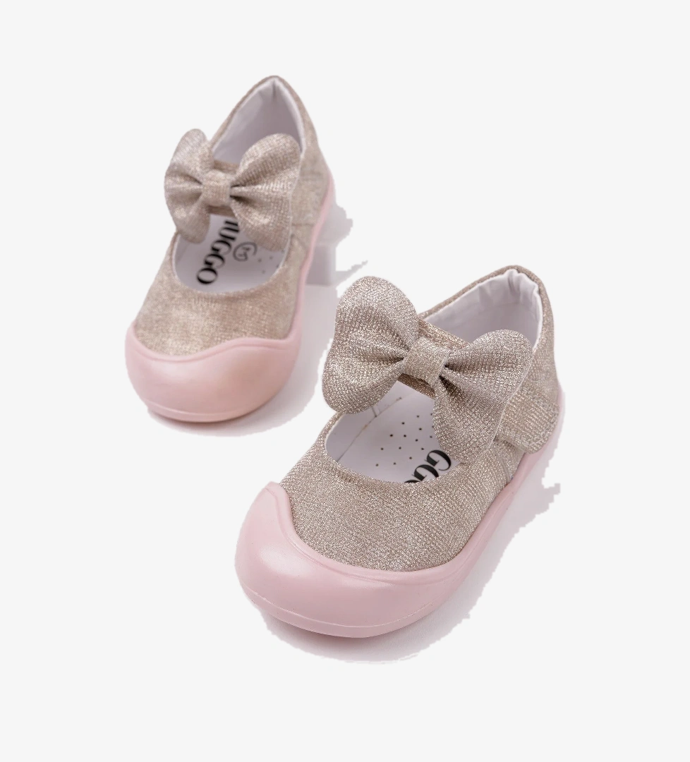 MOLİNA Cırtlı Fiyonklu Günlük Kız Çocuk İlk Adım Bebek Spor Ayakkabı