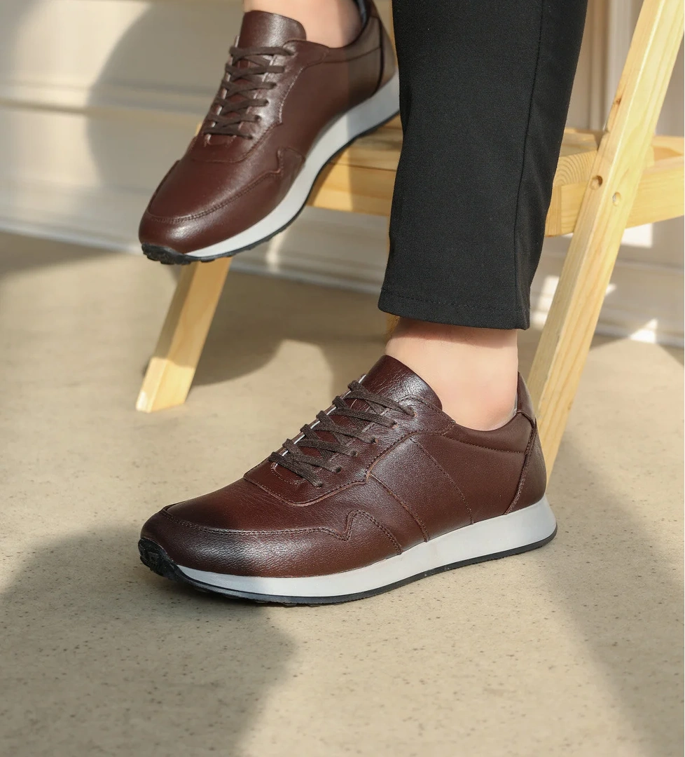 Hakiki Deri Erkek Casual Ayakkabı 951MA071TRM - Görsel 1