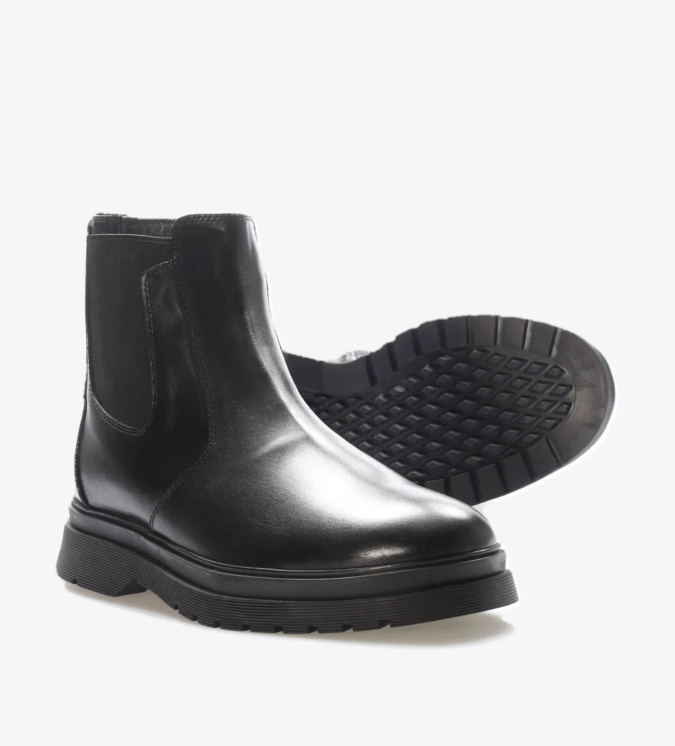 Fast Step Hakiki Deri Kürklü Erkek Klasik Bot 209KMA241 model görseli