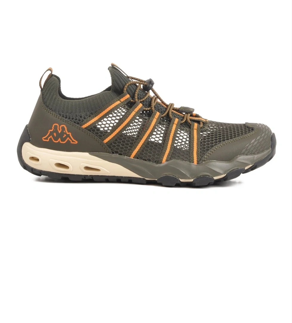 Haki Hafif Esnek Hava Alabilen Erkek Spor Ayakkabı Logo Okavando M