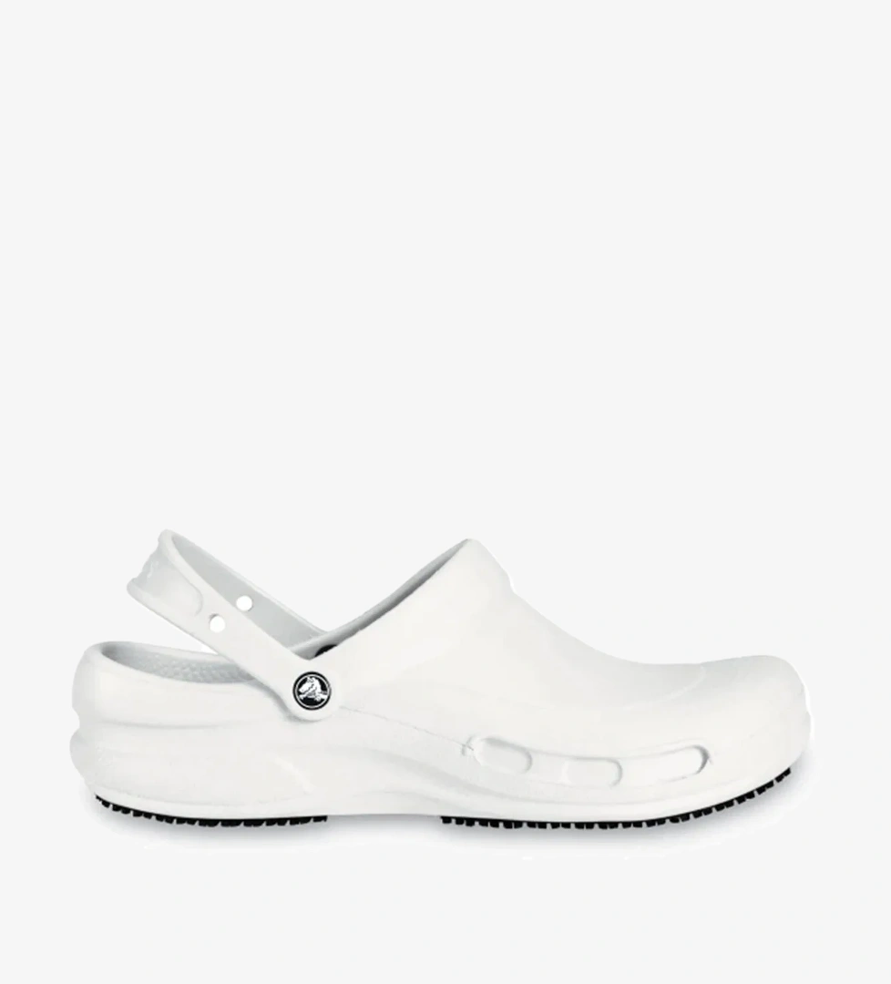 Crocs Bistro Work Clog Erkek Deliksiz Sabo Terlik Beyaz model görseli