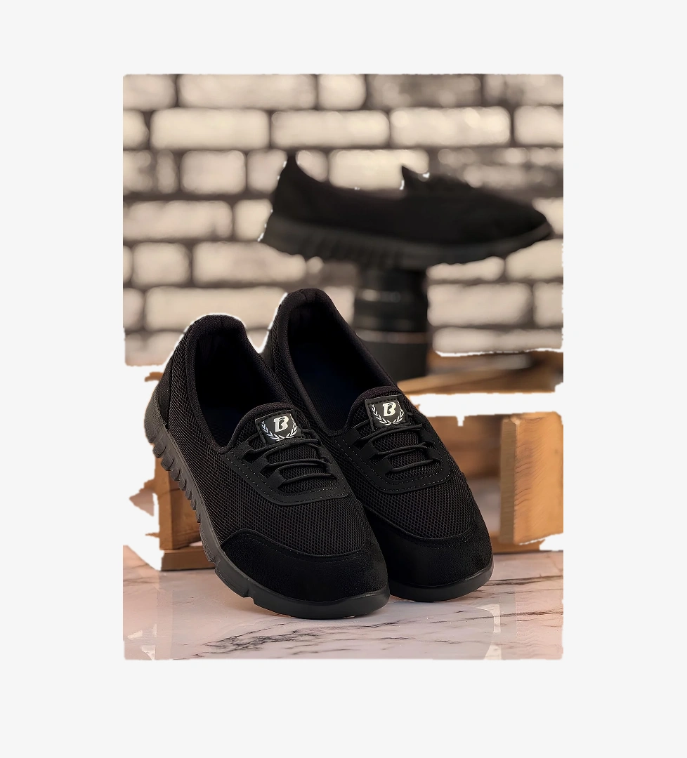 Kadın Günlük Babet Siyah