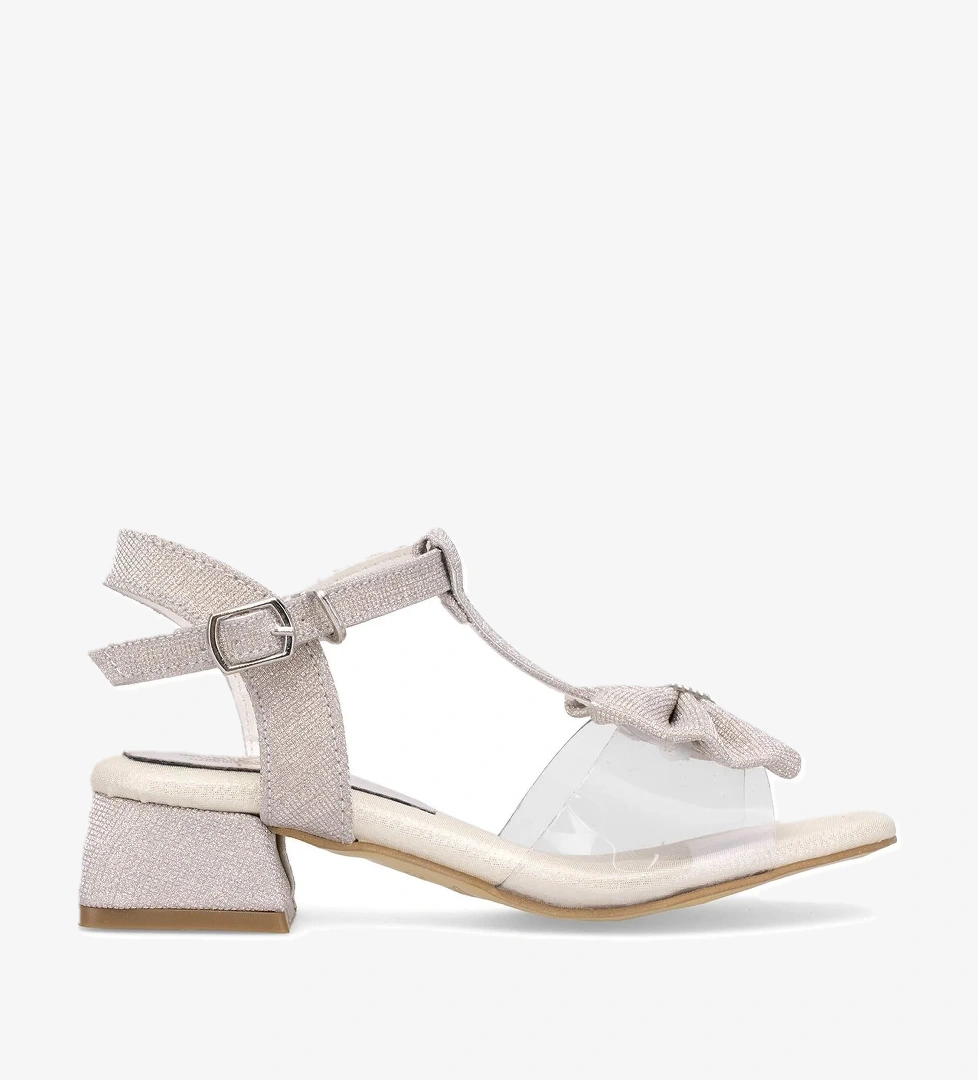 Elit ASK-F-42-25Y Filet Kız Çocuk Abiye Ayakkabı Altın