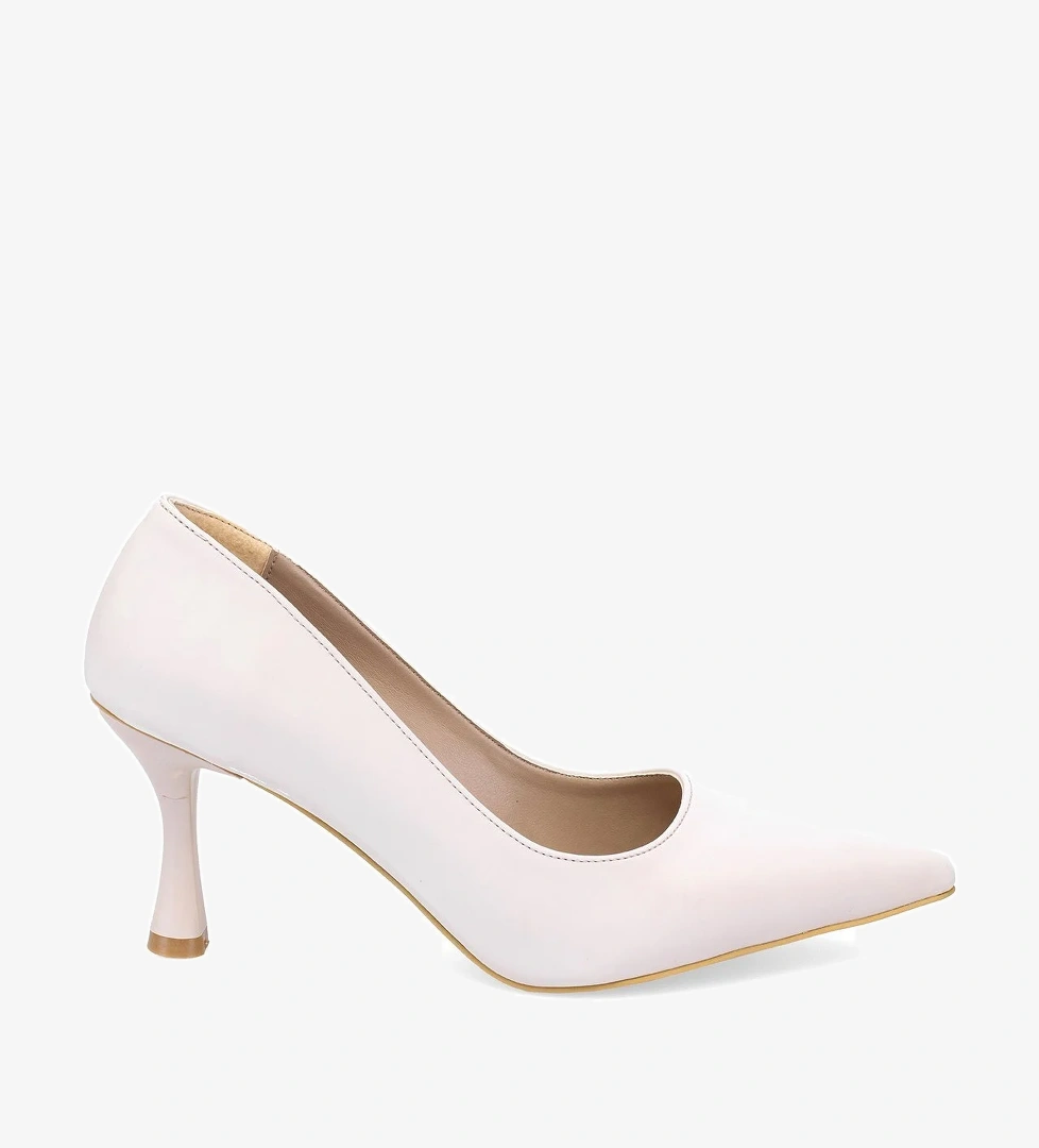 Ayakkabı Fuarı Elit Mst1184v Kadın Klasik Topuklu Ayakkabı Siyah Ten model görseli