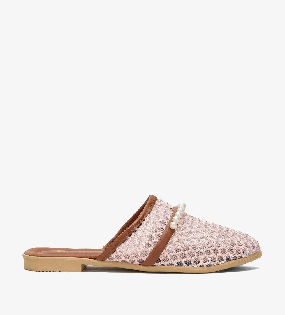 Kadın İnci Kemerli FileliTerlik PUDRA