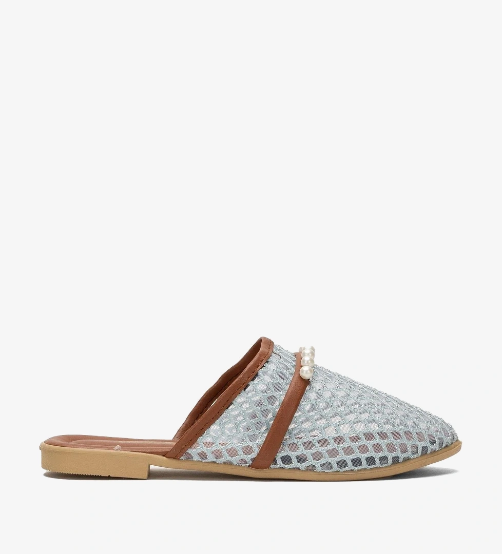 Liger Kadın İnci Kemerli Fileliterlik Si̇yah model görseli