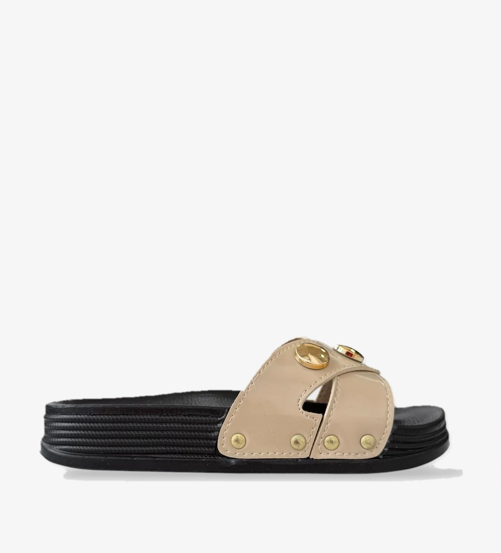 Liger Kadın Günlük Terlik Çapraz Şık Ortopedik Yazlık Ev Plaj Tatil İş Terliği model görseli