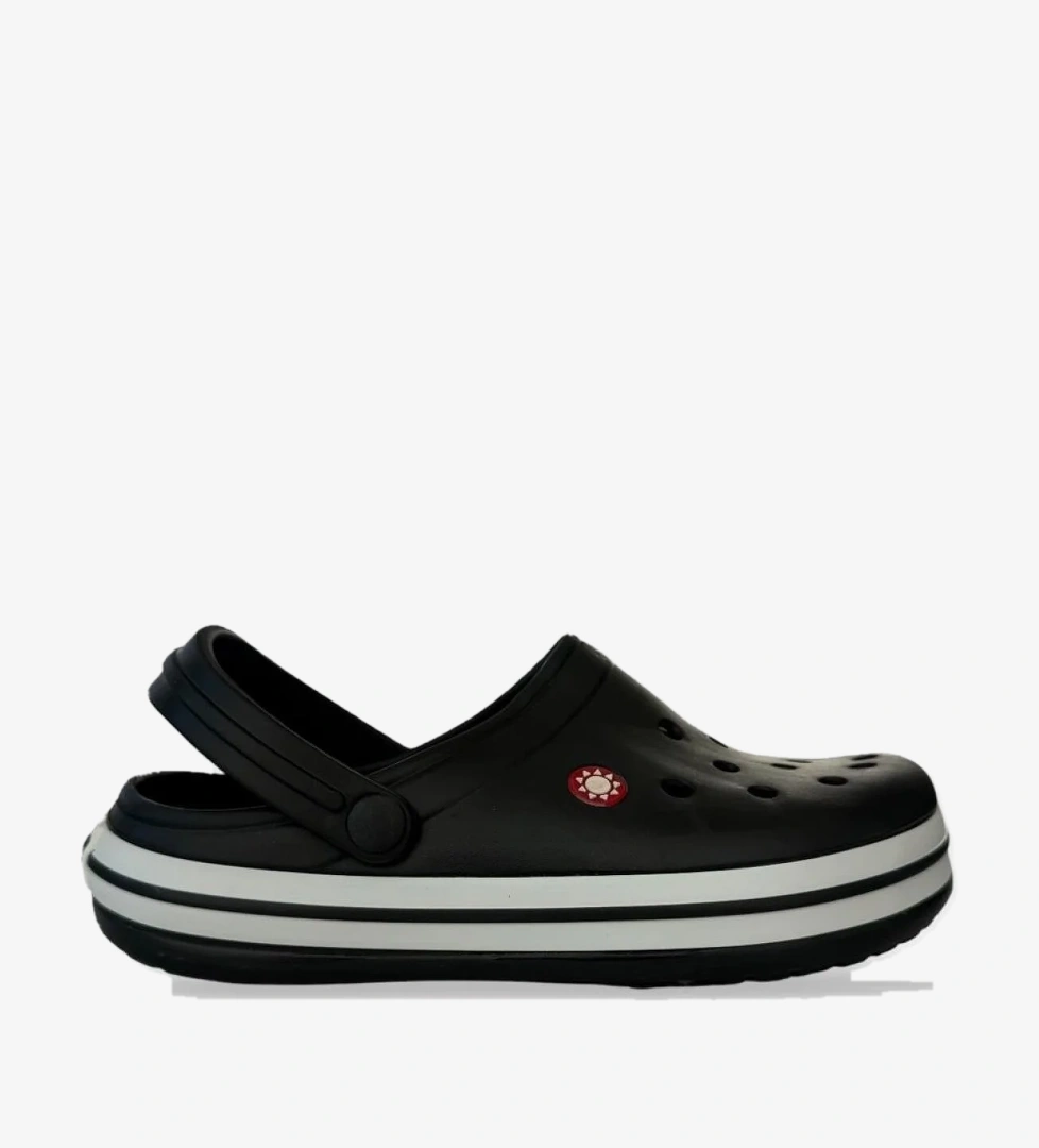 Unisex Comfort Hafif Medikal Hemşire Sabo Terlik SİYAH