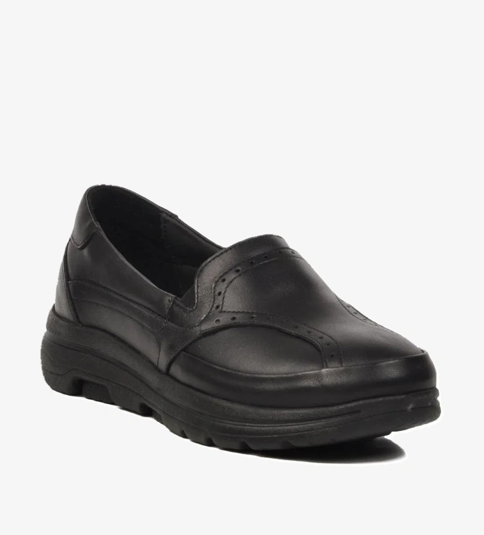 Walkway Siyah Hakiki Deri Kadın Günlük Ayakkabı Forex 1002 Z model görseli