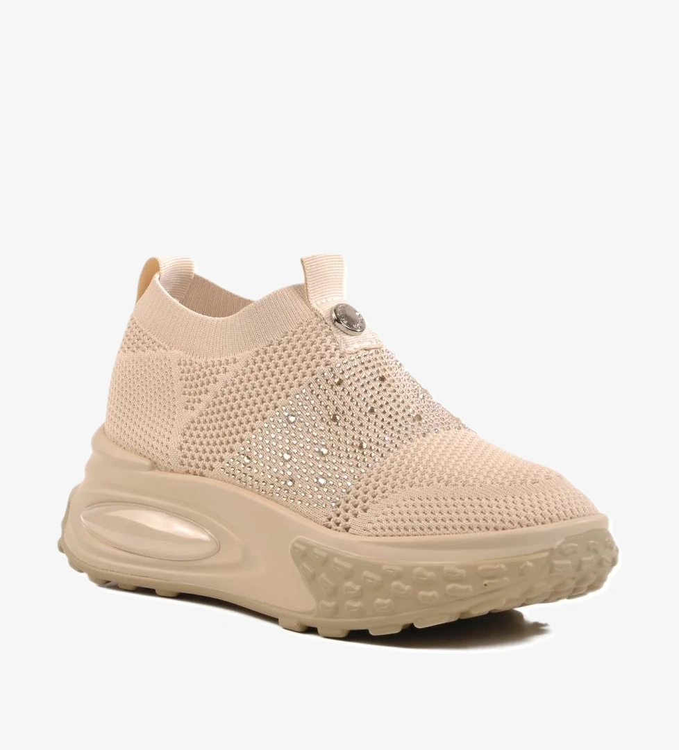 25Y305-4 Z Bej Kadın Sneaker
