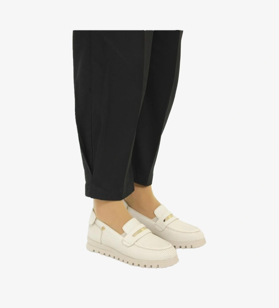 3190 Kadın Günlük Hakiki Deri Ayakkabı - Görsel 1