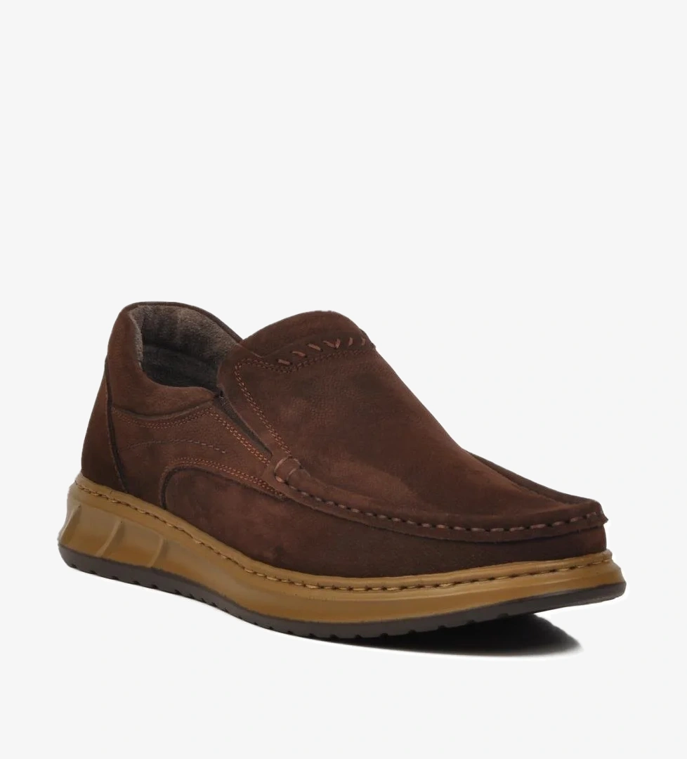Kahve Nubuk Erkek Günlük Ayakkabı Forex 708 M - Görsel 1