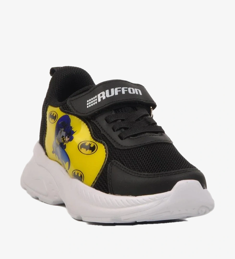 Walkway Siyah-Sarı Çocuk Spor Ayakkabı Ruffon 2340 P