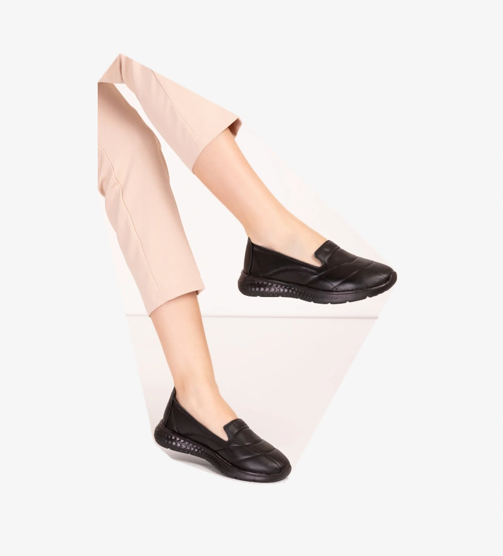 Gondol Kundura Gondol Içi Dışı Hakiki Deri Faylon Taban Hafif Babet Ayakkabı Sc.1210 model görseli