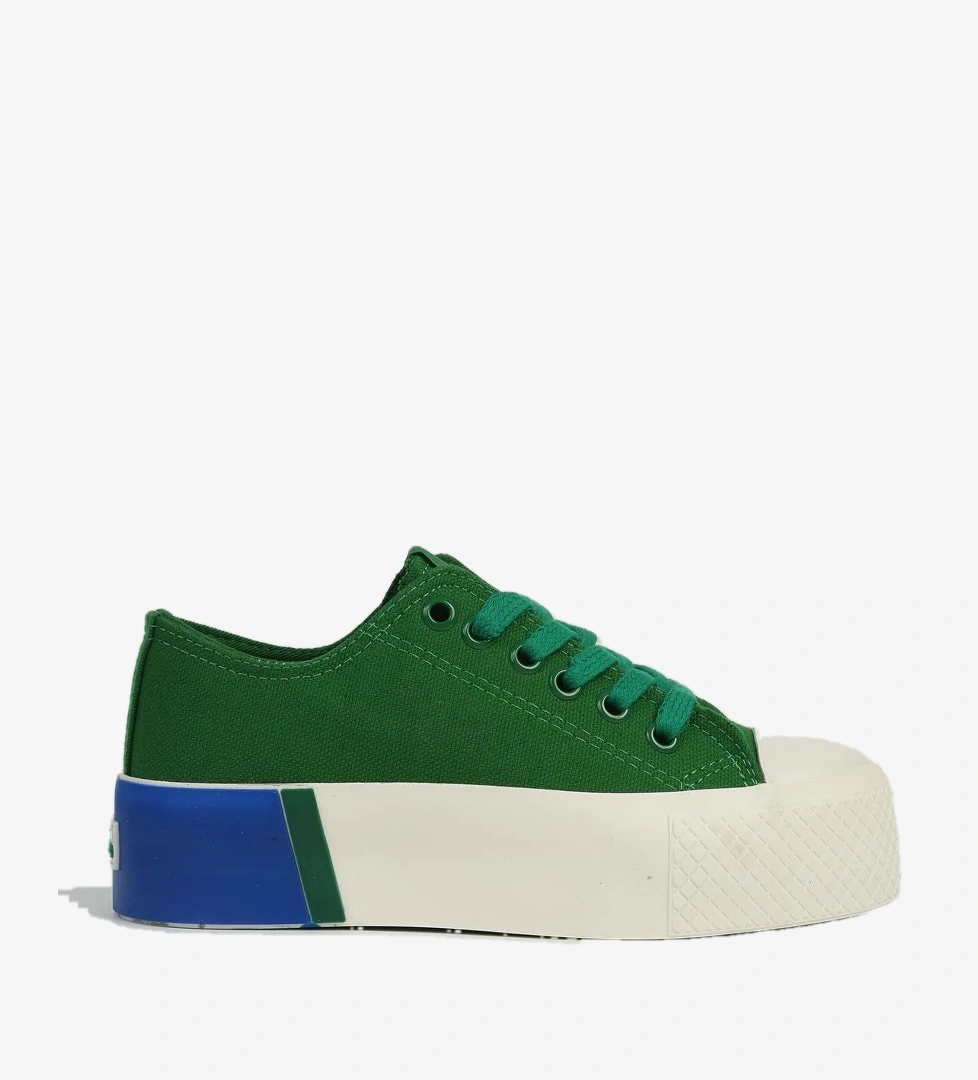 Yeşil Kadın Spor Ayakkabı BN-30941 - Görsel 1