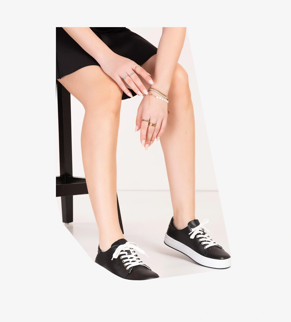 Gondol Içi Dışı Hakiki Deri Rahat Günlük Ayakkabı gnd.69035 - Görsel 1