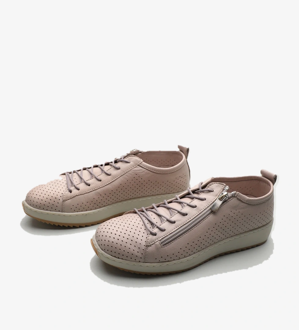 Gondol Kundura Gondol Hakiki Deri Günlük Rahat Fermuarlı Yazlık Ayakkabı Zx.2403 model görseli