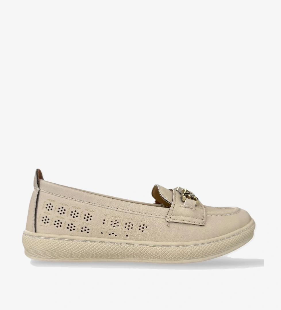 Kadın Günlük Hafif Mevsimlik Rahat Casual Ayakkabı BEJ