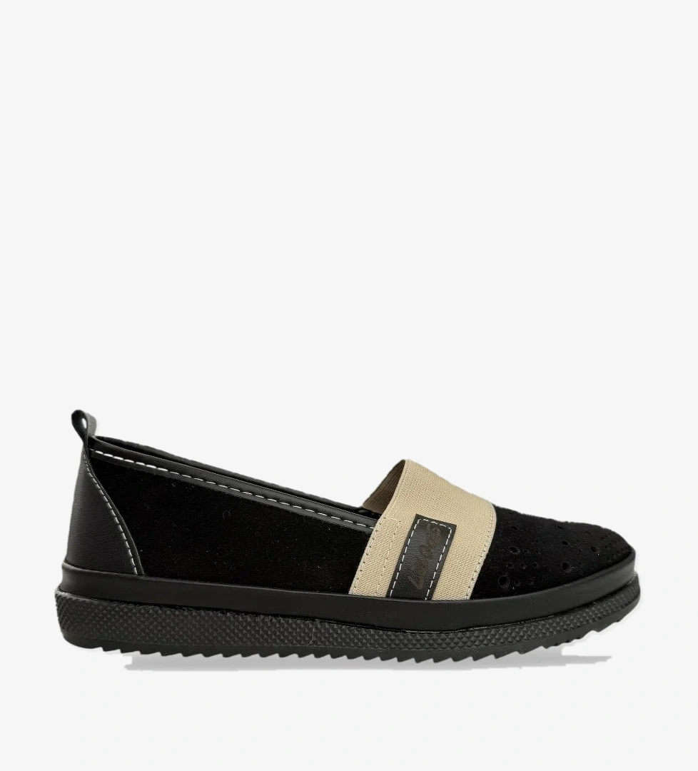 Kadın Ortopedik Lastik Detay Comfort Günlük Ayakkabı GRİ