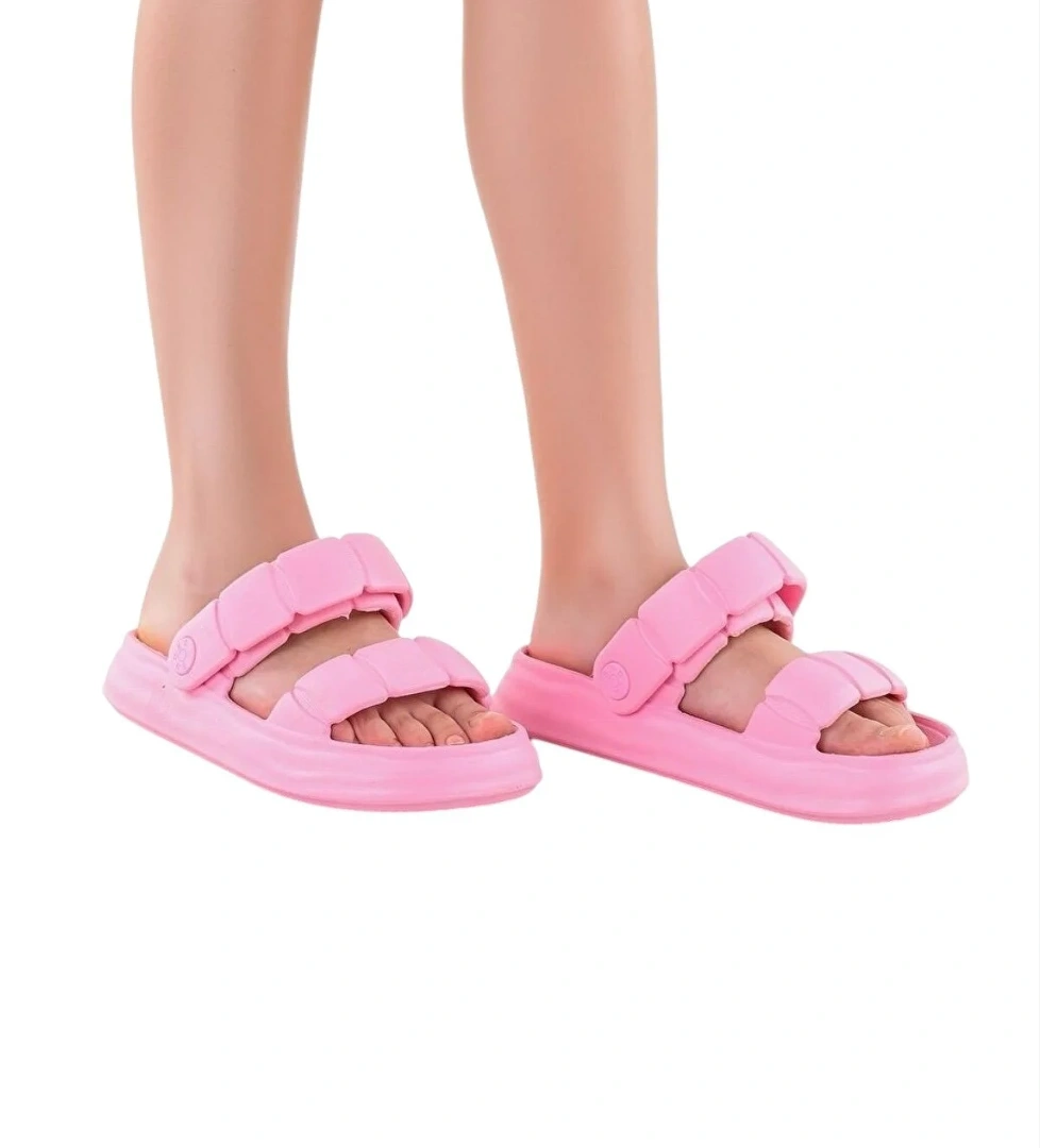 Plaj Havuz Hafif Rahat Kadın Sandalet PEMBE
