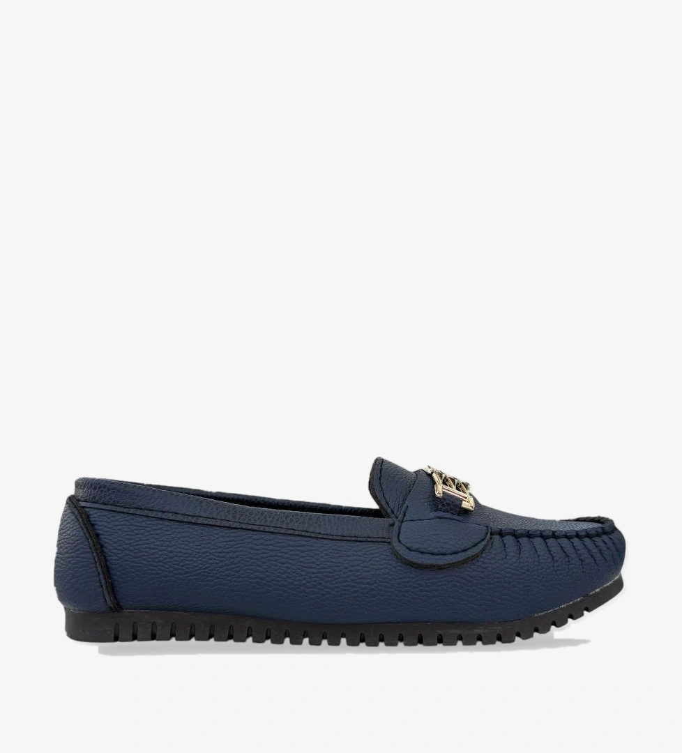 Kadın Hafif Taban Günlük Rahat Babet LACİVERT