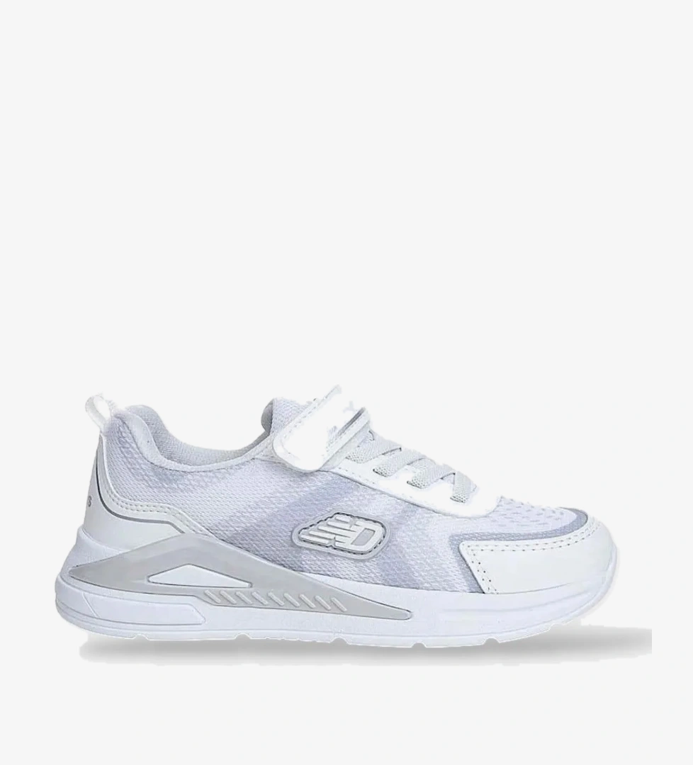 Çocuk Cırtlı Akıllı Bağcık Spor Ayakkabı BEYAZ