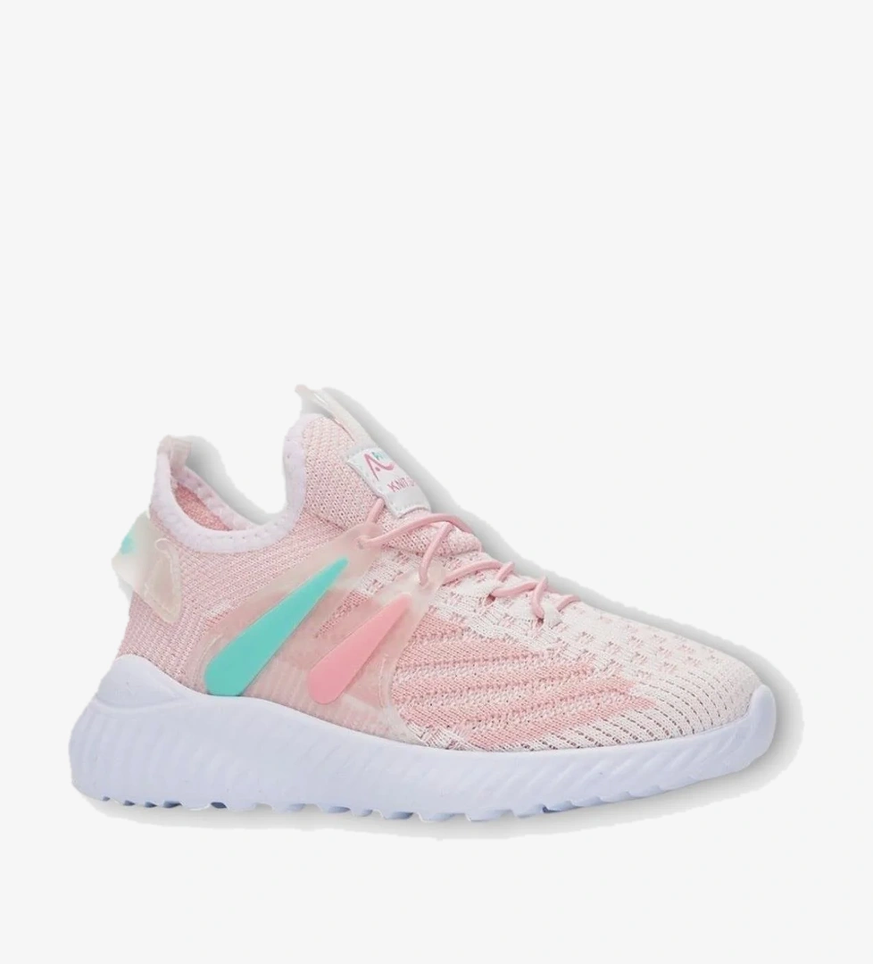 Çocuk Triko Comfort Spor Ayakkabı PUDRA