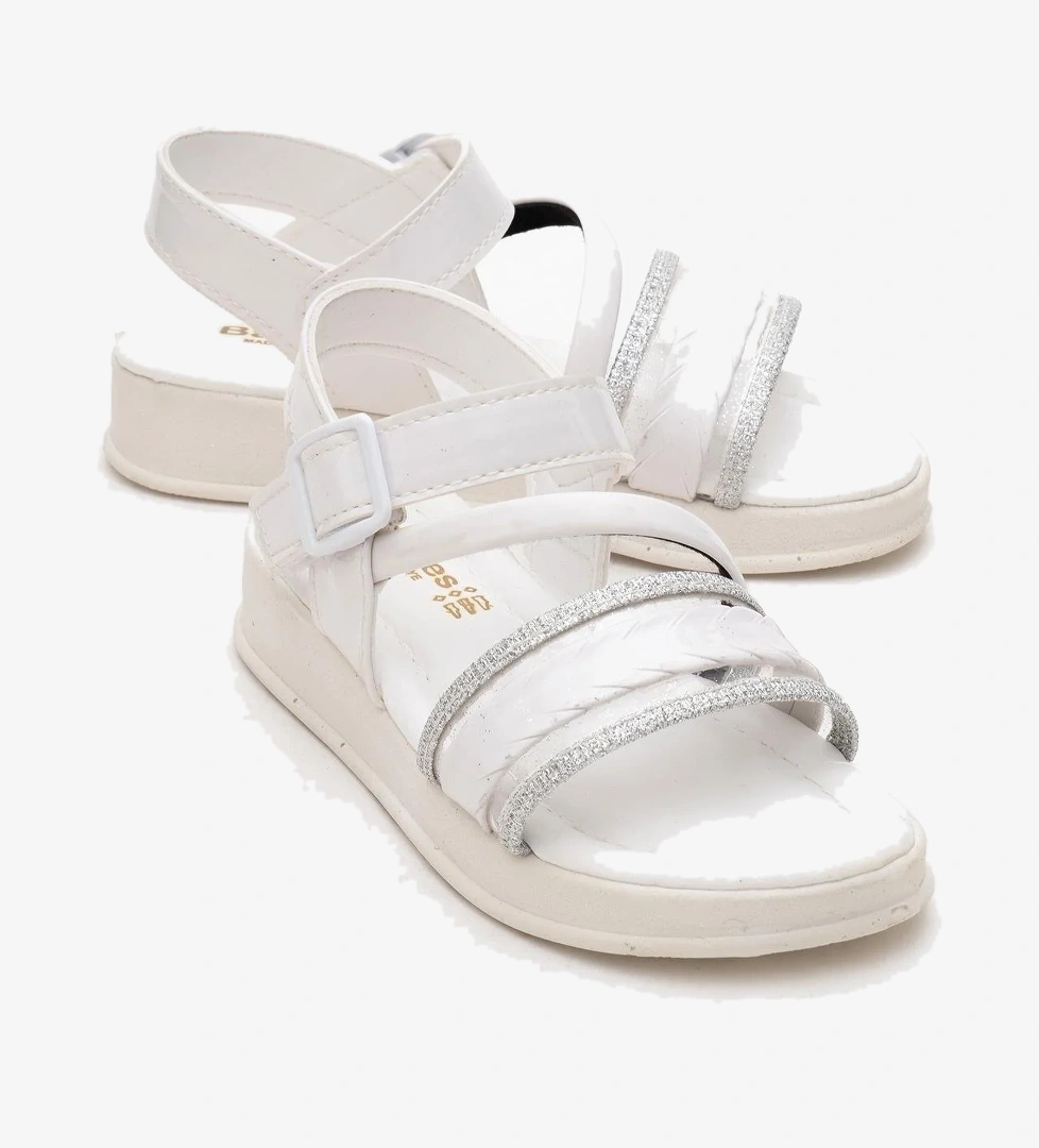 Çocuk Sandalet 26-30 BEYAZ