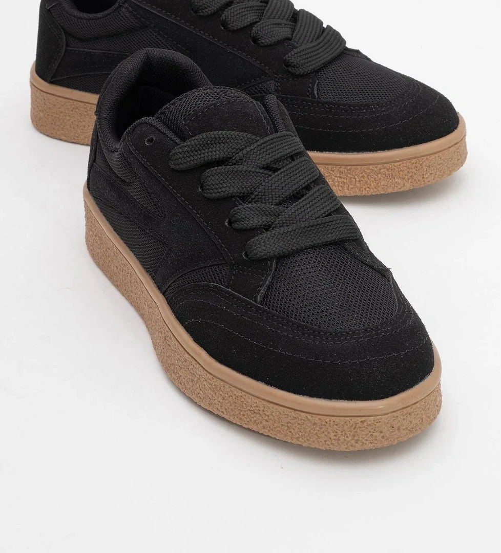 Kadın Anorak Spor Ayakkabı SİYAH