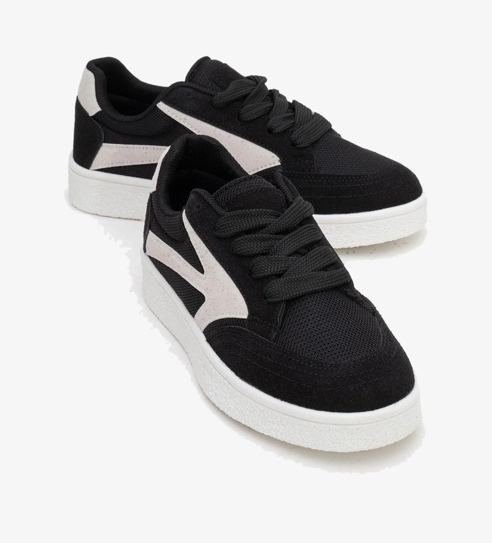 Kadın Anorak Spor Ayakkabı SİYAH BUZ