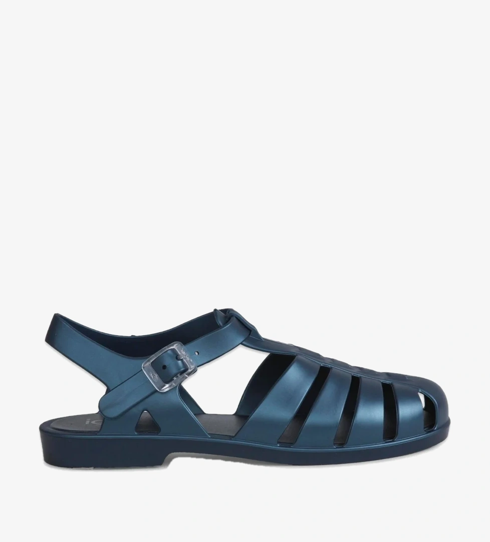 Igor Bb340Z Biarritz Metal Brillo Lacivert Kadın Sandalet