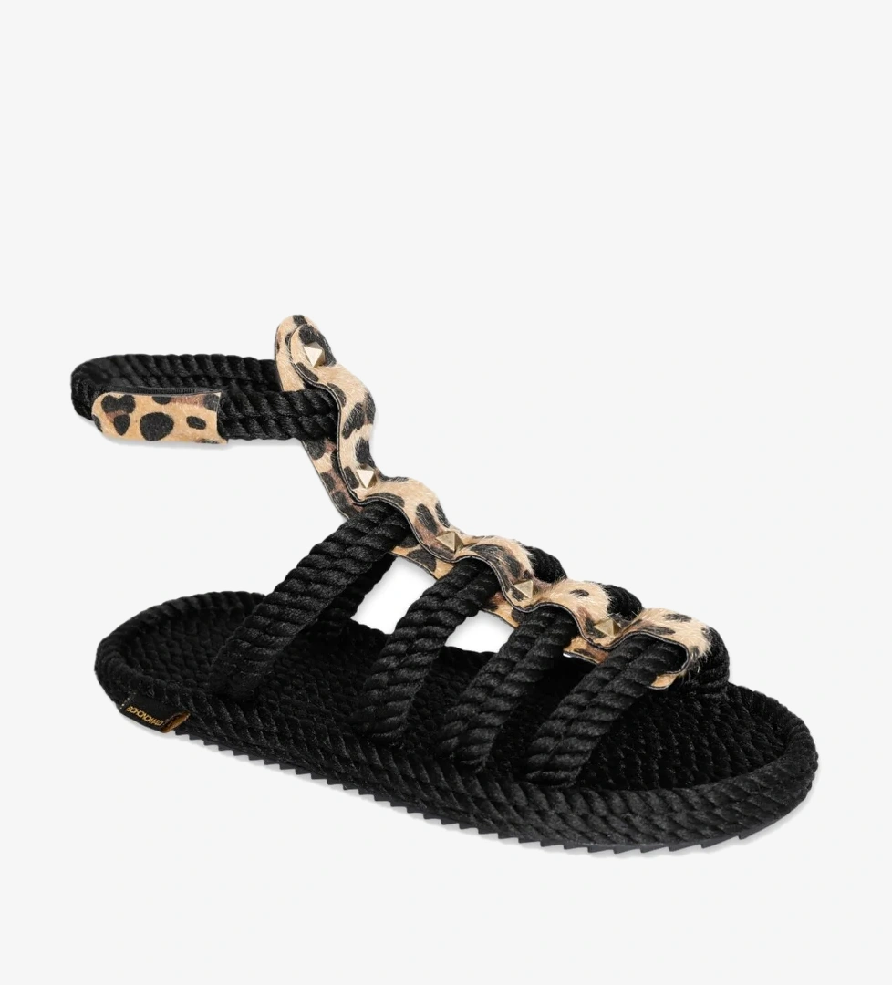 Serengeti Halat Siyah Kadın Sandalet