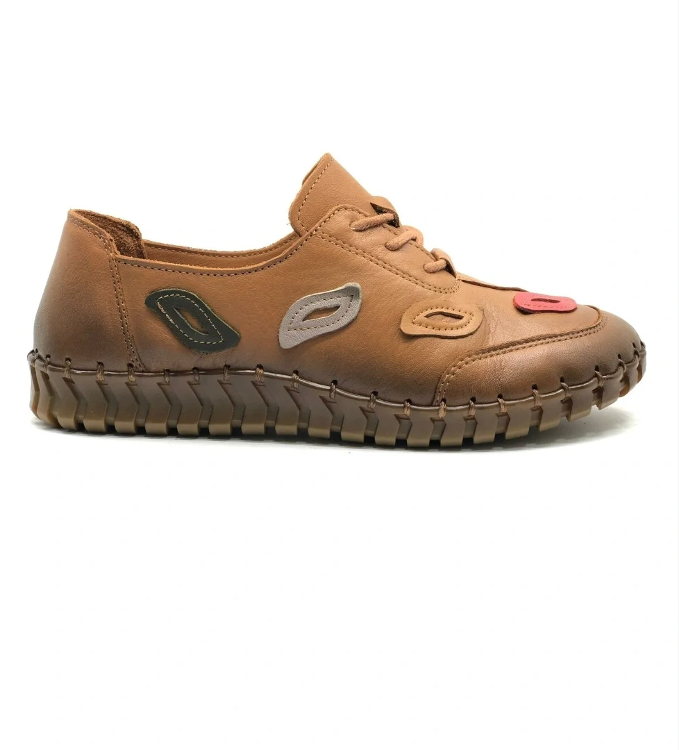 Pulsar Hakiki Deri Ortopedik Kadın Casual Ayakkabı