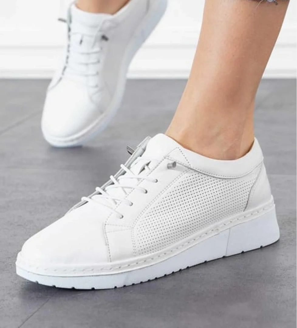 Livon Hakiki Deri Ortopedik Kadın Casual Ayakkabı