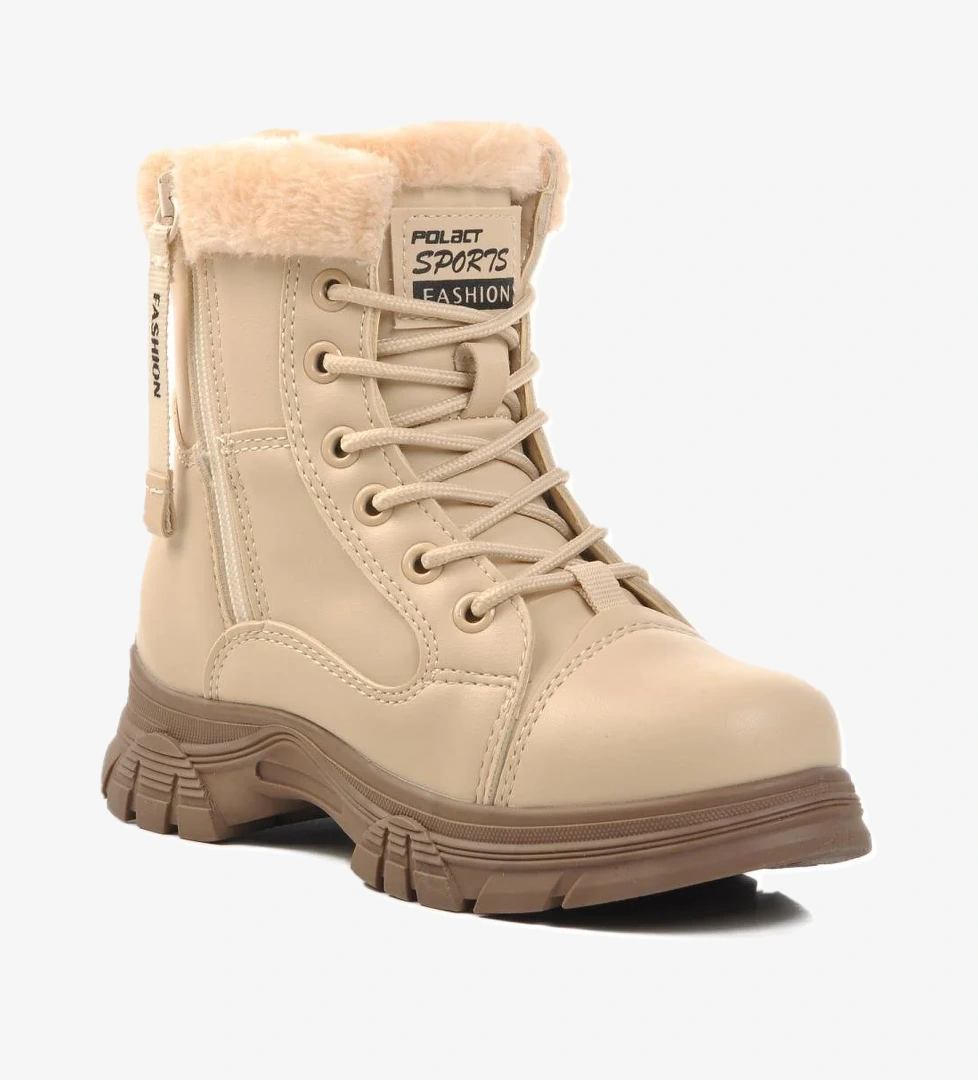 Bej-Vizon Kız Çocuk Bot 24072 F