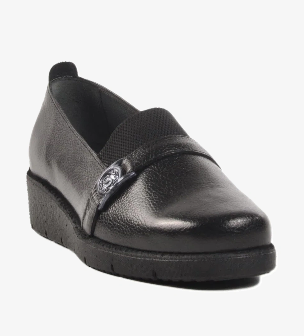 Walkway Bb0114 Z Siyah Kahve Hakiki Deri Kadın Günlük Ayakkabı model görseli