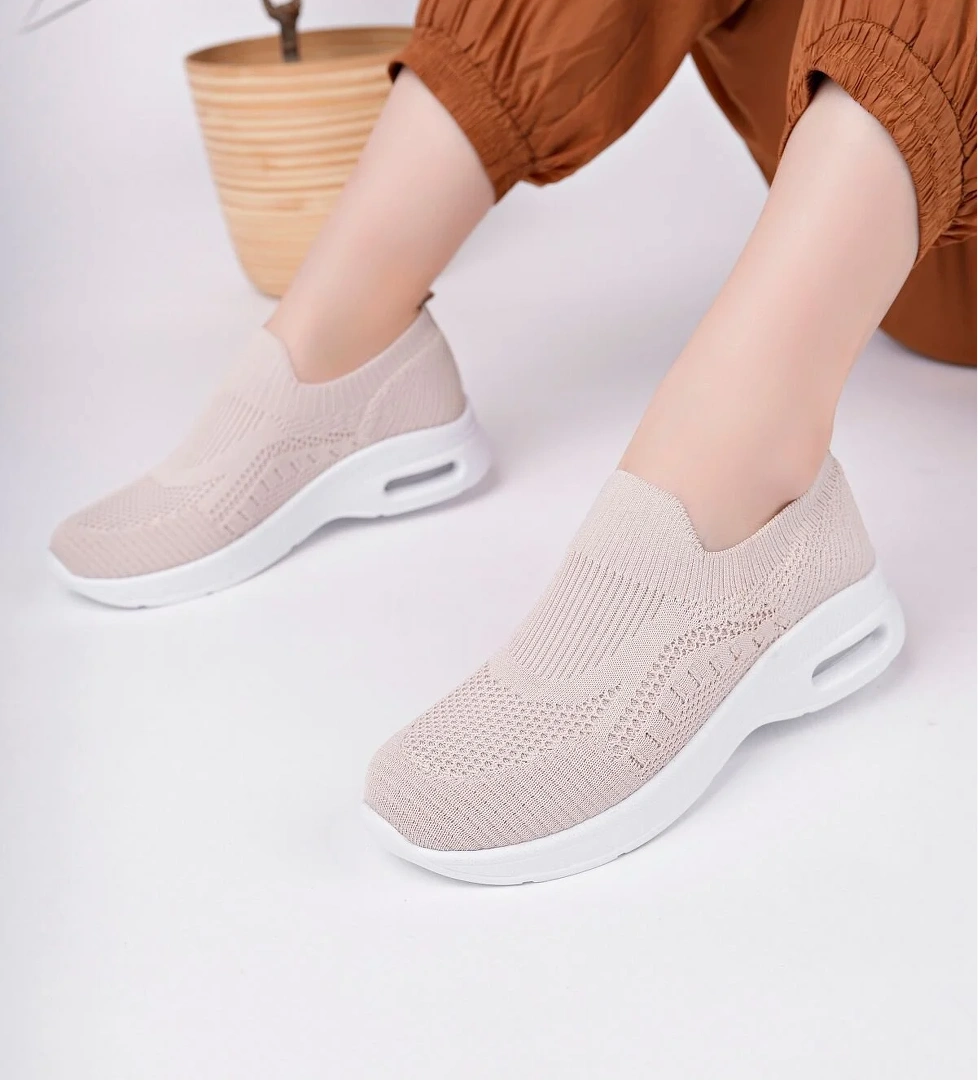 2416 HAFİF TABAN ANATOMİK TRİKO SNEAKER AYAKKABI