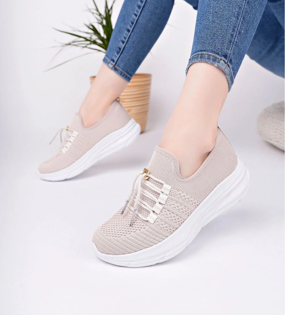 2411 BAĞLI HAFİF TABAN ANATOMİK TRİKO SNEAKER AYAKKABI