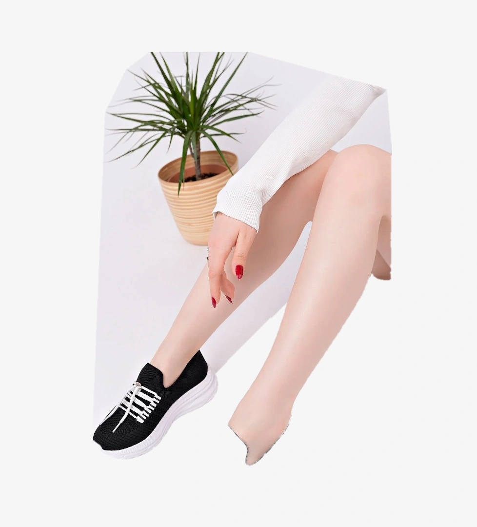 2411 BAĞLI HAFİF TABAN ANATOMİK TRİKO SNEAKER AYAKKABI