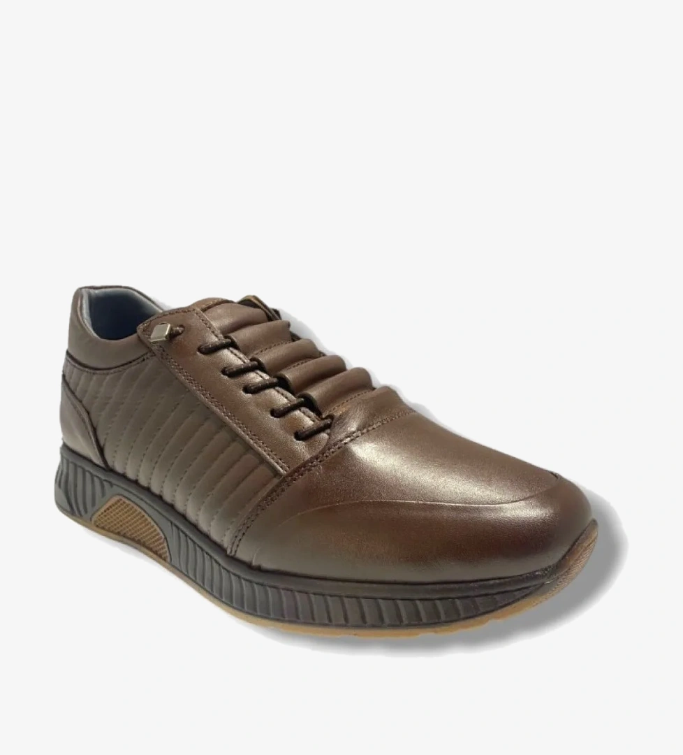 741-25 Hakiki Deri Jel Topuk Anatomik Erkek Ayakkabı