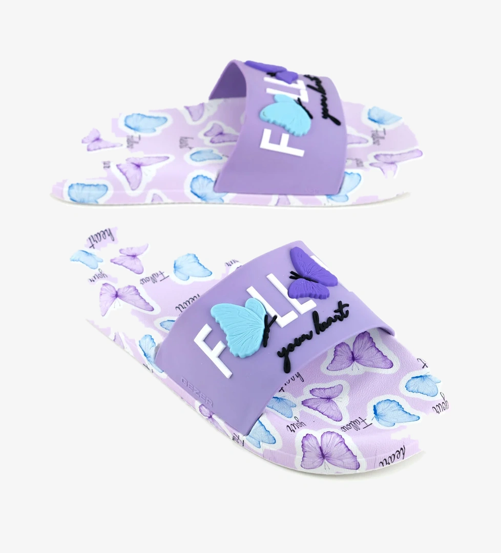 Kadın Yazlık PU Rahat Taban Ev Banyo Havuz Plaj Terlik - Görsel 1