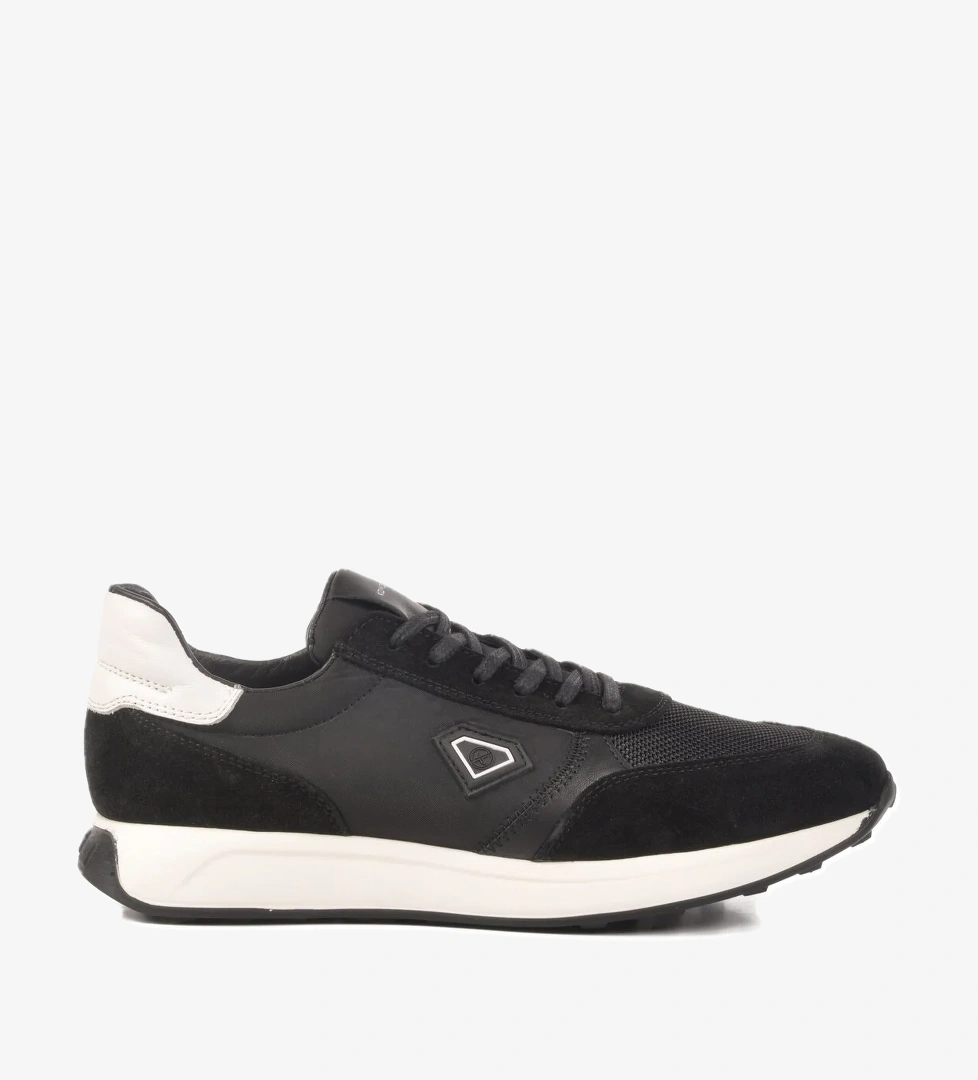 Ayakmod Siyah Beyaz Hakiki Deri Erkek Casual Ayakkabı 3Y1530-E320 M model görseli