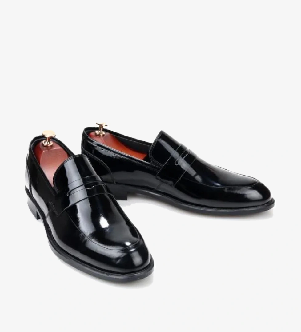 014 Erkek Klasik Rugan Deri Ayakkabı - Görsel 1