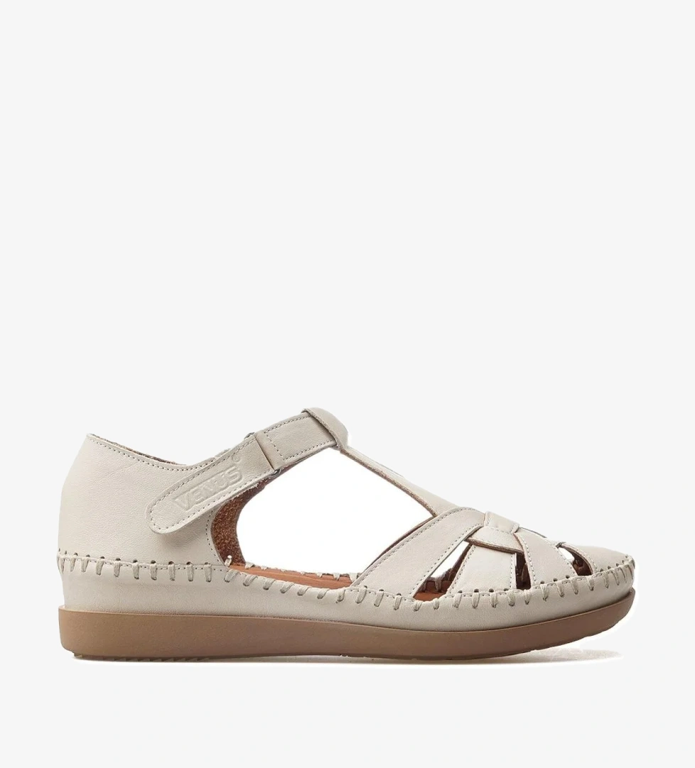 25033541Y Kadın Deri Sandalet